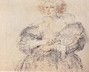 Peter Paul Rubens Girl sketch oil painting reproduction